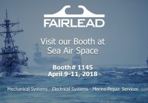 Fairlead Integrated announced today plans to exhibit their latest products and solutions at the upcoming Navy League Sea-Air-Space Exposition