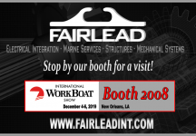 Fairlead Exhibits at International WorkBoat Show 2019